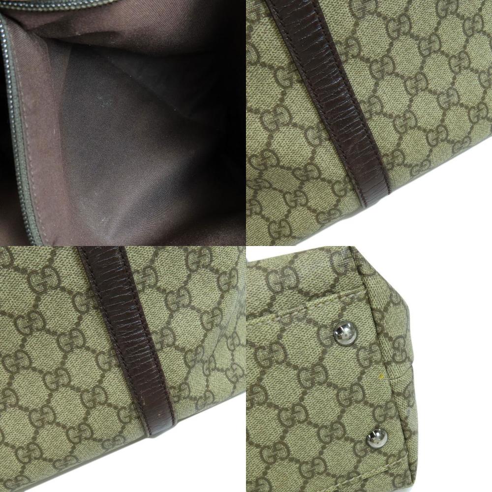Gucci GG Tote Bag Leather Brown - Picture 6 of 9